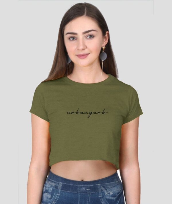 Women Graphic Crop Top | UrbanGarb