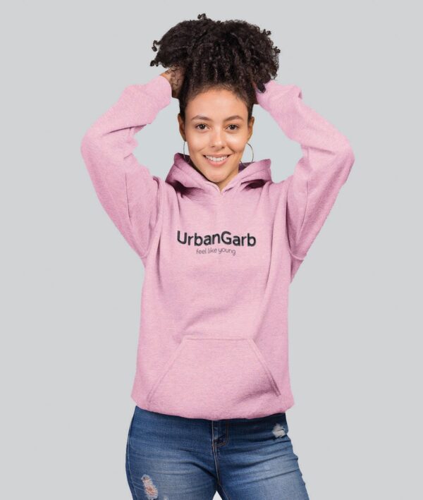 Women Graphic Hoodie | Urbangarb Classic Logo