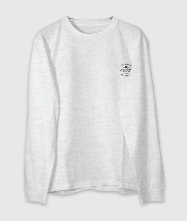 Men Long Sleeve T-Shirt | Sports-Grey
