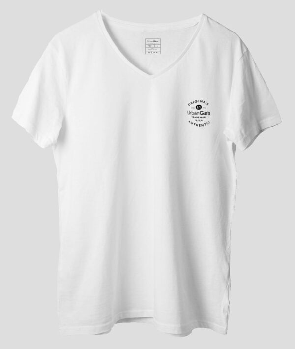 V-Neck T-Shirt | White