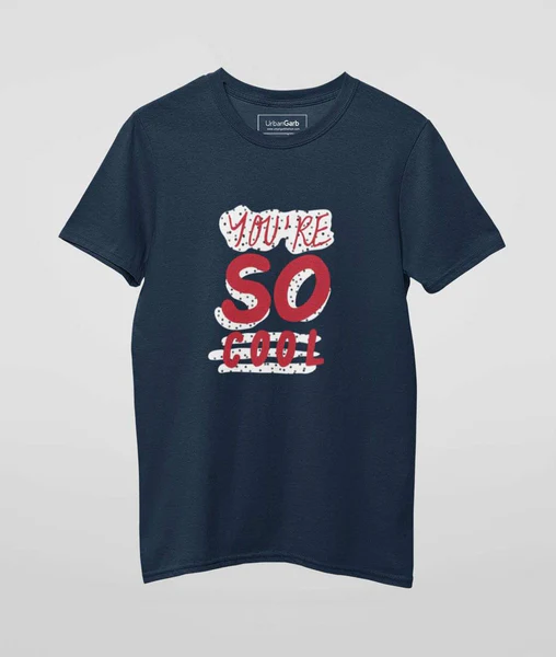 Women_Round_Neck_T-shirt_So_Cool_Navy_1_grande